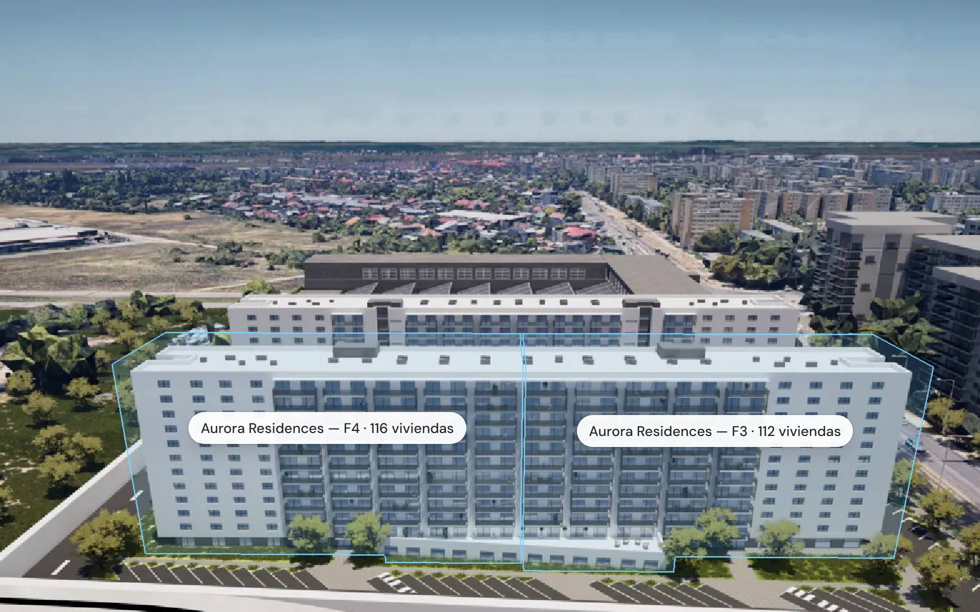 Aurora Residences, live demo